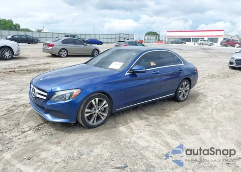 2017 Mercedes-Benz C 300 Luxury/Sport from USA, damaged, VIN 55SWF4JB3HU205145